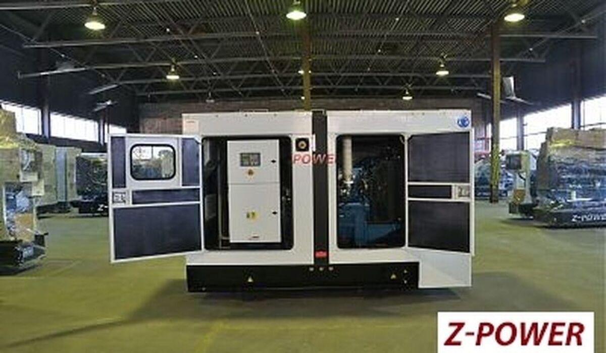 Дизельный генератор Z-POWER ZP165P, 120 кВт, б/у