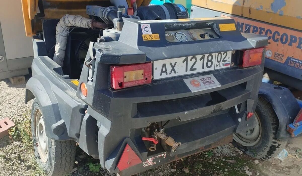 Дизельный компрессор Atlas Copco XAS 47  2,6 м3/мин, 7 бар, б/у